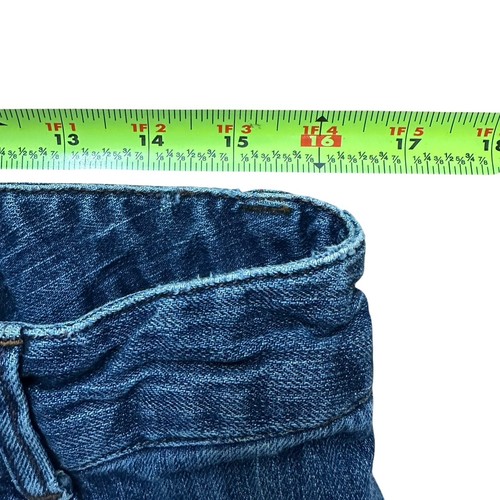 Eddie Bauer Jeans Womens 12 Blue Bootcut Dark Wash Denim Casual Pockets 32x30 - Picture 9 of 17