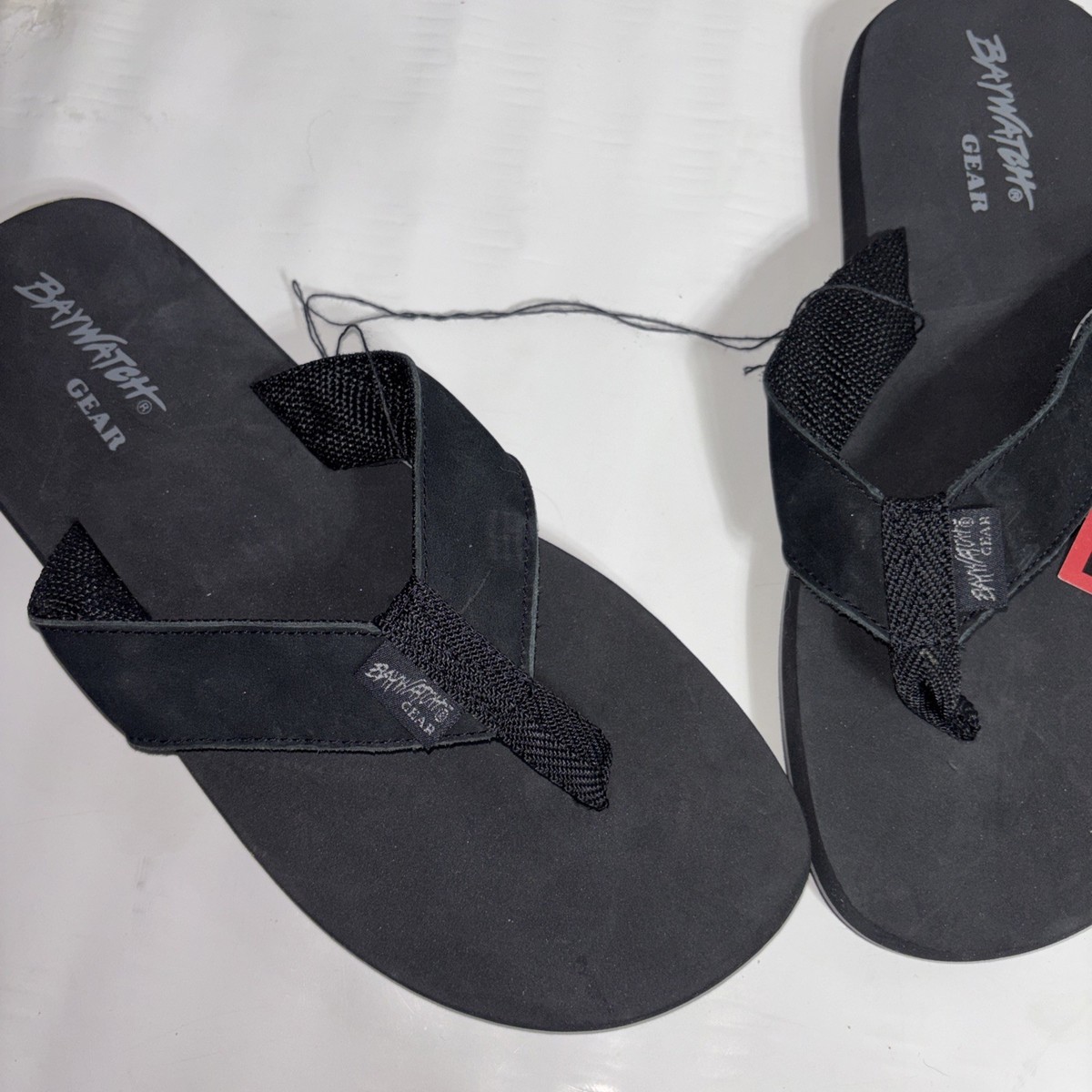 Baywatch Gear Black and Red Men\'s Sandals Size 10 Fanning Pregame Men main image 3