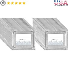 Wedding Photo Frame Placecard Holder 24 Pack Silver Table Number Favors Display
