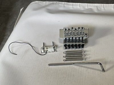 1990's Korean Ibanez RG Series SLT101 Chrome Floyd Rose Tremolo Bridge & Arm