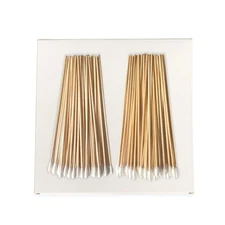 200 Gun Cleaning Swabs - 6 Inch Long Cotton Swabs - Precision Cleaning Tool f...