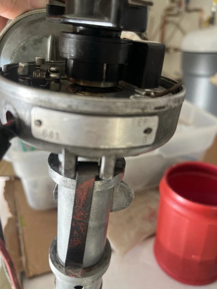 Ford Mercury 292 1956, distribuidor de bloque en Y 312 con encendedor Pertronix.  Gr8 Cond Foto 4 de 4