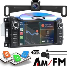 For Jeep Wrangler Unlimited 2007-2015 Car Cd Dvd Stereo Carplay Gps Unit Radio