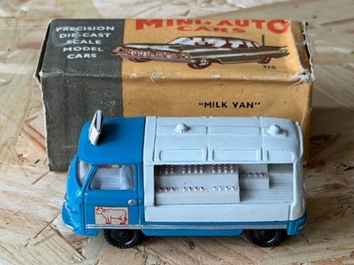 MILTON MAXWELL MINI AUTO 1:43 325 COMMER MILK VAN IN OVP INDIA NICKY TOYS (NM-6)