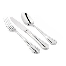 Cutlery Sets 12pc Set Stainless Steel 18/8 Fork Spoon Catering Alhambra