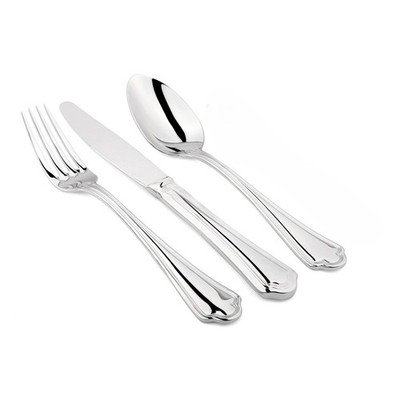 Bestecksets 12tlg Set Edelstahl 18/8 Gabel Löffel Gastronomie Alhambra