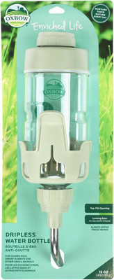 Oxbow Enriched Life Dripless Water Bottle, Guinea Pig Water Bottle, Rabbit Water