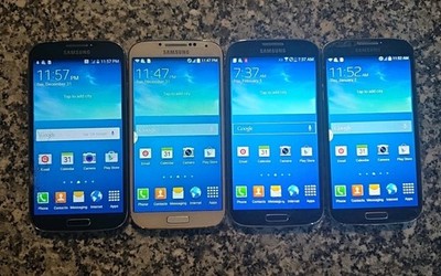 Samsung Galaxy Lot: Cracked Glass, Working, Samsung Galaxy S4, Android, Verizon