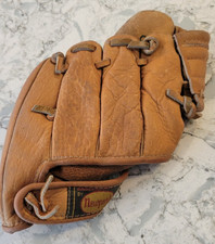 Newport Youth Childs Baseball Glove Vintage 1950'S Leather 3900 Pro Style RHT