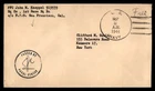 Mayfairstamps US 1944 FPO censored to Kenmore NY WWII Naval Cover cca_65341