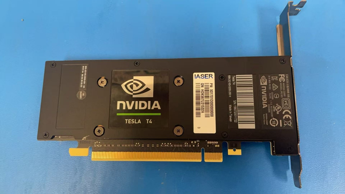 NVIDIA Tesla T4 16GB GDDR6 699-2G183-0200 GPU Accelerator Card