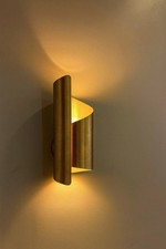 Modern Handmade Brass Wall Scone Unique Luxury Ideal for Home Office Light