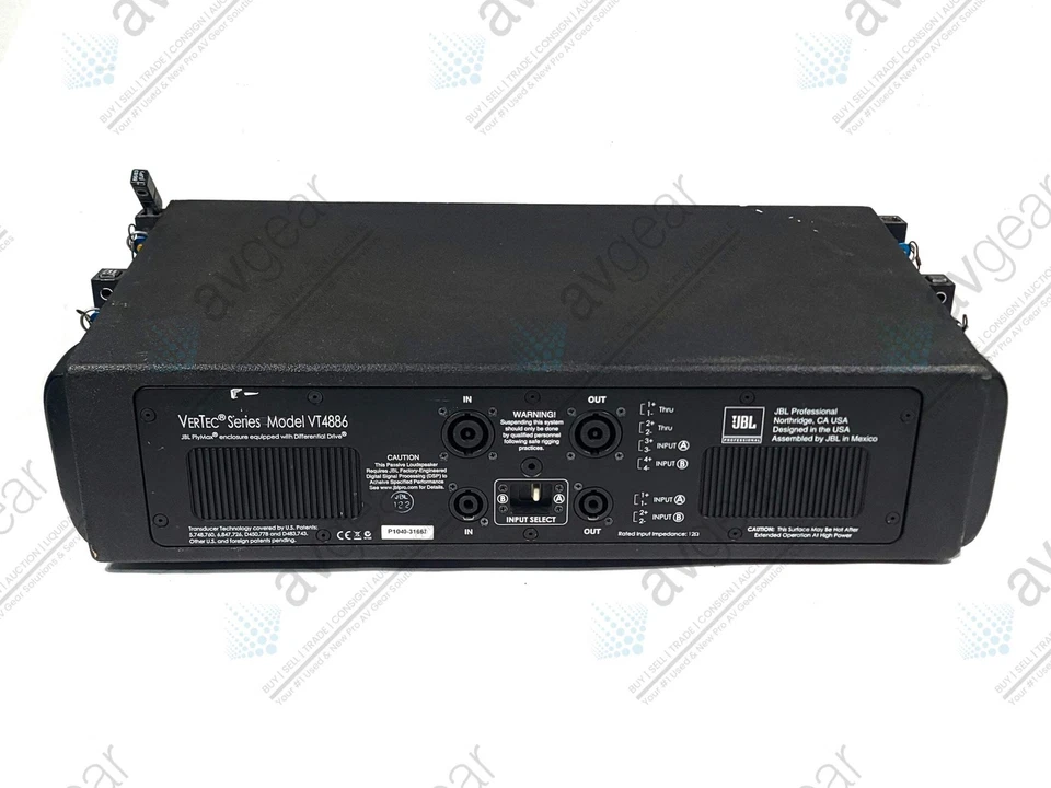 JBL VT4886 Subcompact Passive 3-Way Line Array Speaker (C2052-77) - Image 4 of 4