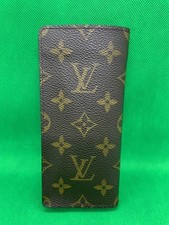 Louis Vuitton Etui Lunettes Simple M62962 Monogram Glasses Case Near Mint 