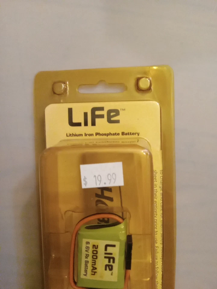 Batería HOBBICO LiFe 200mAh 6.6V Rx HCAM6403  Foto 4 de 4