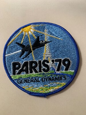 Aufnäher Fighting Falcone F-16 Paris 79 General Dynamics