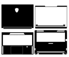 Laptop Sticker Skin Protector Guard For MSI Stealth 16 Studio