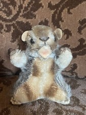 Vintage Steiff Nagy The Beaver Firm Stuffed Plush Animal Germany 4 German Doll