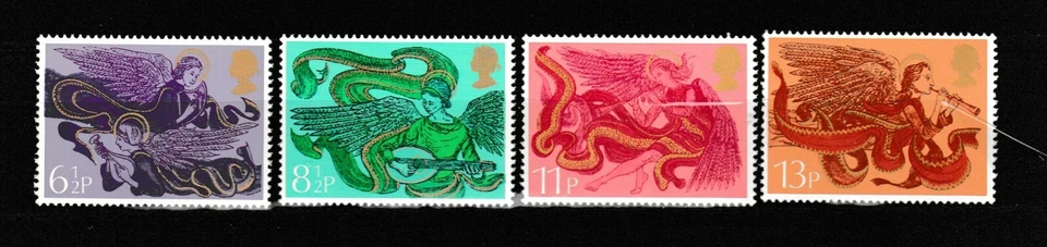 s35797 UK GREAT BRITAIN MNH 1975 Christmas 4v