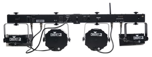 2) Chauvet DJ GigBAR Flex Lights+Footswitches+Stands+Facade+LED Fogger+Gal Fluid - Picture 3 of 12