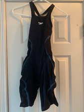 Speedo Fastskin LZR Pure Intent 2.0 Kneeskin Black/Blue Women  s Size 24