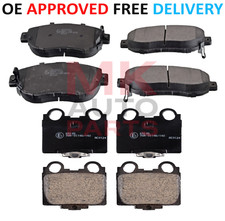 FOR TOYOTA ARISTO IMPORT 3.0 VERTEX Front And Rear Brake Pads 1991 TO 1997 JZS16