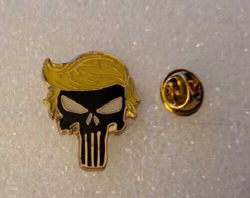Trump WON TRUMP Punisher Anstecknadel X7 - Bild 1 von 1