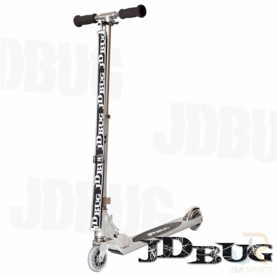 JD Bug Original Street Matt Silver MS130B Foldable Scooter | eBay