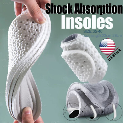 4D Cloud Insoles for Men,4D Cloud Technology Insole Super Soft,4D Sports Insoles
