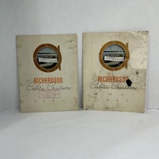 1941 RICHARDSON Original Boat Brochure Catalog “Cabin Cruisers” (SOLD SEPARATE)