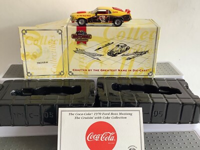   Die-Cast Matchbox YMC 05  1:43 Ford Mustang Boss 1970 Coca-Cola  (FE04-18R2/2)