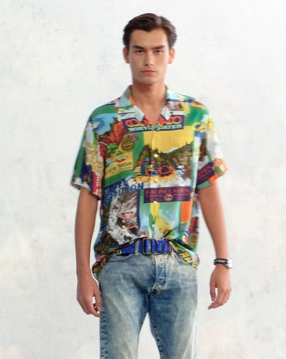 Polo Ralph Lauren Sportsman Kayak Expedition Shirt Stadium