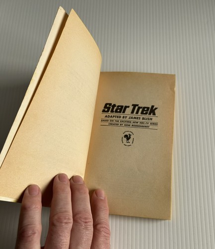 Star Trek (1972 18th printing) by James Blish Paperback Vintage Book by Bantam - Picture 5 of 5