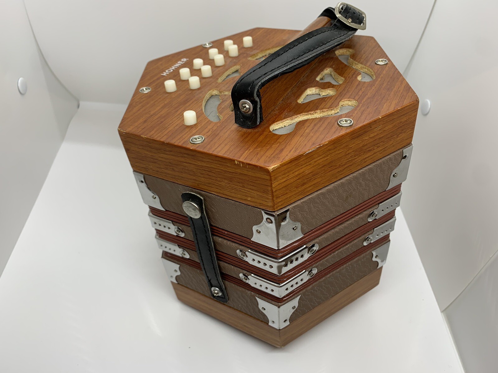 Hohner D40 Concertina with Gig Bag eBay