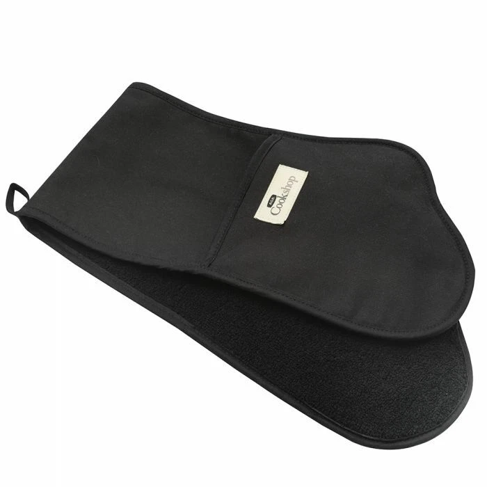AGA Cooks Collection All Black Double Oven Glove