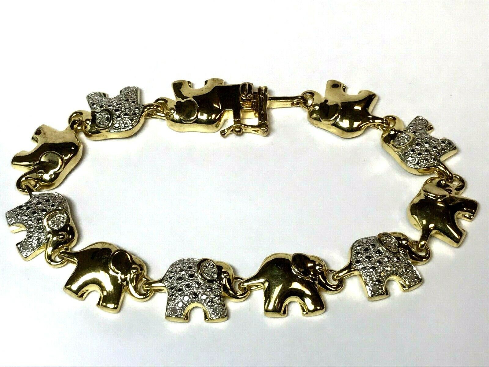 3.69ct Diamond 925 Sterling Solid Silver Elephant Charm Macrame Bracelet  Jewelry – Wholesale Gemstone Jewelry and Designer Jewelry Manufacturer –  Gemco Designs