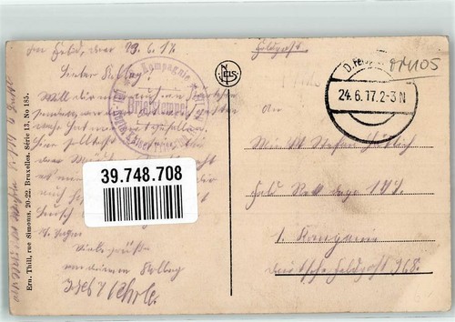 39748708 - Ostende Frau 8. Kompanie Inf. -Regts. Kaiser Friedrich III. Nr. 114 - 第 2/2 張圖片