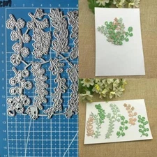 Metal Cutting Dies Leaves Flowers DIY Scrapbooking Paper Card Embossing Stencil 