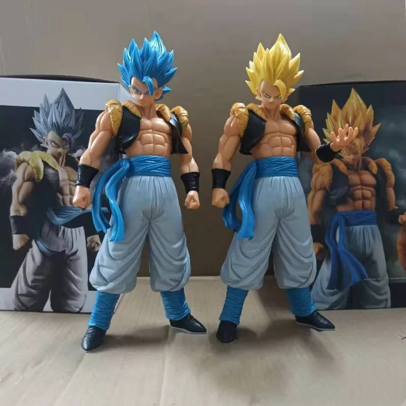 Qwead Anime Dragon Ball Z Gogeta Figurine 32 Cm, PVC Bleu Grandista Ros  Figurine Dragon Ball Super Végéta Modèle DBZ Figma Jouet À Collectionner :  : Jeux et Jouets