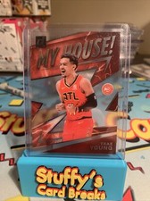 2019-20 Panini Clearly Donruss Clearly My House Trae Young #10