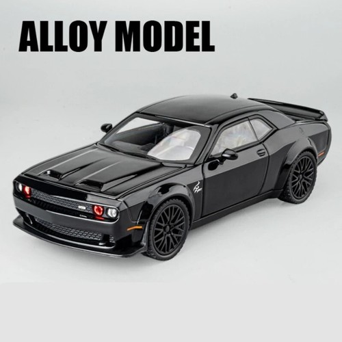 1:32 Dodge Challenger srt aleación modelo simulación deportivo fundición a presión metal - Imagen 11 de 12