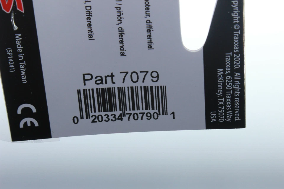 Traxxas TRX 7079 Tellerrad und Ritzel E-Revo VXL 1:16 Summit E-Revo 1:16 NEU OVP - Bild 3 von 4