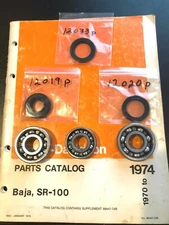1973  AERMACCHI HARLEY  BAJA 100CC CRANK BEARING OIL SEAL  AMF