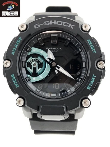 Casio G-Shock 2200 Series GA-2200M-1AJF Quartz Analog SS Men's Watch Preowned