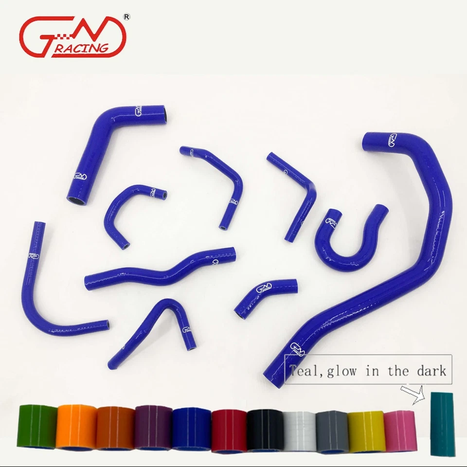 Silicone Coolant Radiator Hose Kit Fit 1988-1991 Honda Civic CRX D15 D16 EE ED — 第 3/4 张图片