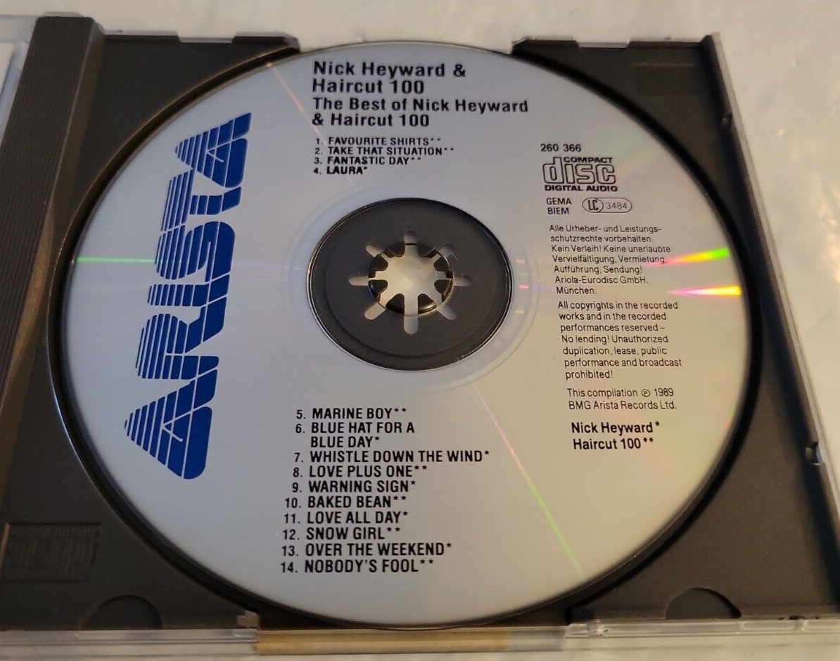 The Best Of Nick Heyward & Haircut One Hundred (CD, Import