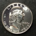 1960-P Franklin Half Dollar BU Gem Proof Silver U.S. Coin A5654