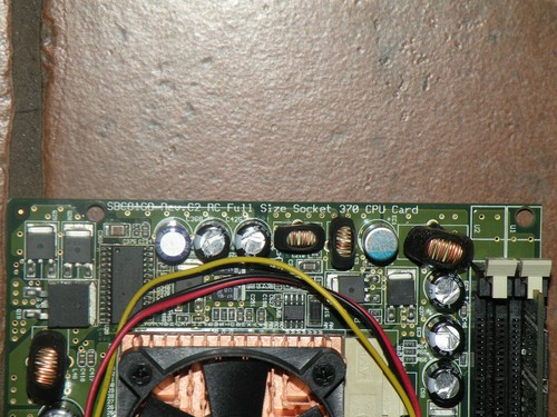 (1) Axiomtek SBC8168 Single Board Computer PCB Full Socket 370 CPU Card Used - Picture 4 of 12