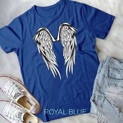 Tシャツ・カットソー [hug your skin] Angel wings top (3 color) Social Collision Angel Wings Cross Girls Long-Sleeve T-Shirt