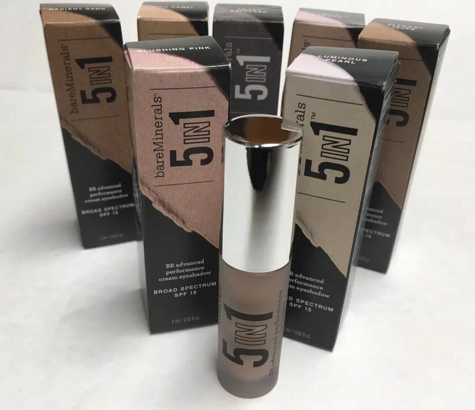 Sombra de ojos bareMinerals 5 en 1 BB Advanced Performance Cream FPS 15 NUEVA EN CAJA Foto 3 de 3
